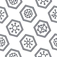 Design seamless futuristic tile patterns using technology inspired elements and isolated white backgrounds perfect for digital interfaces Clean Set 2 vector