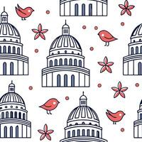 Design seamless tile patterns incorporating traditional ethnic artifacts blending ancient symbols and geometric precision ideal for digital content creation Clean vector