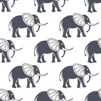 Design seamless tile patterns using animal faces from ethnic fauna with vibrant colors geometric separation and clear white space for a modern touch Clean vector