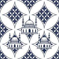 Design seamless tile patterns with repeating cultural elements combining modern colors shapes and ample white space for clarity and style Clean vector