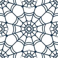 Design seamless tile pattern utilizing interlaced digital grid motifs with isolated white balance to emphasize futuristic network symmetry Clean vector