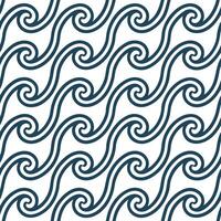 Design swirl wave arrays with angle intersections confined by large white intervals achieving a polished forward wave tile concept Clean vector