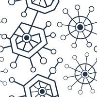 Develop dynamic data circuits forming seamless tiling highlighting structured white balance for clarity Clean vector