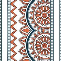 Develop intricate seamless tile patterns from local artwork blending folk art elements with isolated white for digital content creation Clean Set 2 vector