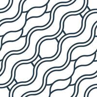 Develop repetitive wave ribbons with micro lattice details highlighted by bright white intervals for high tech tile surfaces Clean vector
