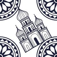Develop seamless ethnic repeat patterns inspired by traditional cultural symbols and motifs with clean isolated white backgrounds Clean vector