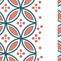 Develop seamless tile patterns based on cultural symbols with clear repetition and balanced spacing ideal for modern interiors Clean Set 2 vector