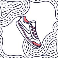 Dynamic seamless pattern with flowing digital lines across tiled structure and isolated whitebalance generating vibrant futuristic visual narratives Clean vector