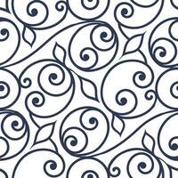 Engineer swirling motifs with vintage tapestry vibes and clean geometry for cohesive brand presence on packaging print and digital platforms Clean vector