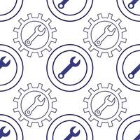 Engineer overlapping tile patterns that spotlight each tech icon surrounded by faint circuits on white ideal for corporate events or B2B marketing Clean vector