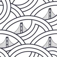 Envision flexible tile uniting dynamic digital lines balanced arcs and luminous white intervals elevating brand visuals Clean vector