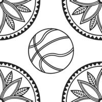 Ethnic patterns seamless design with abstract lines and symbols for a creative artistic interpretation of cultural motifs Clean vector