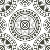 Ethnic patterns seamless design with tribal art and geometric elements for a balanced culturally inspired design Clean vector