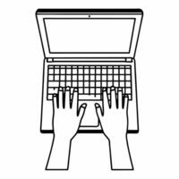 Flat Candid shot of a shopper typing in discount codes for Cyber Monday Clean vector