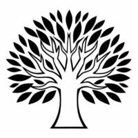Flat Digital glowing abstract tree with hands reaching up symbolizing growth and equality Clean vector