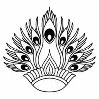 Flat Floating Diwali diya with glowing patterns suspended mid air isolated on a white background Clean vector