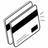 Flat Glossy background of glowing credit card swipe for Cyber Monday purchase Clean vector