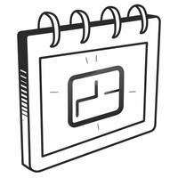 Flat Glossy background of glowing digital calendar countdown for Cyber Monday Clean vector