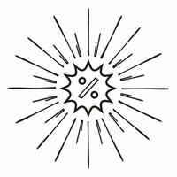 Flat Glossy Clearance Sale Background with Flashing Price Tags Clean Set 2 vector