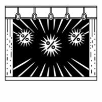 Flat Glossy Clearance Event Background with Flashing Light Effects Clean Set 2 vector