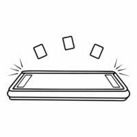 Flat Glossy Product Display with Coupon Icons Clean vector
