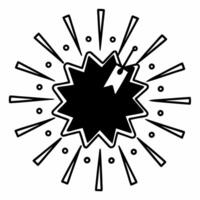 Flat Glowing Retail Abstract with Dynamic Colors Clean vector