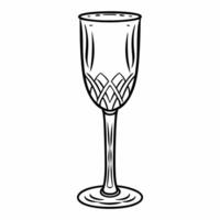 Flat Holographic Champagne Flute Base concept as Medium shot of a holographic champagne flute base against a plain white background with copy space Camera highlights the intricate Squre vector