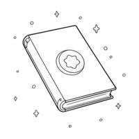 Flat Holographic notebook with Labh Pancham symbol and copy space concept as A glossy holographic notebook with the Labh Pancham symbol embossed on the cover floating above a white Squre vector