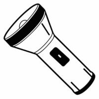 Flat Isolated glowing torch icon symbolizing hope and freedom for Human Rights Day concept as A glowing of a torch isolated on a white background symbolizing hope freedom an Squre vector