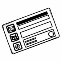 Flat Levitating Promotional Card with Demand Icons concept as A promotional card floating in mid air with demand icons isolated on a white background The design is ideal for marke Squre vector