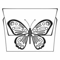 Flat Macro of a digital butterfly landing on a glowing human rights banner symbolizing transformation concept as A macro shot of a glowing digital butterfly landing on a human righ Squre vector