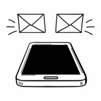 Flat Phone with holographic Bhai Dooj envelope concept as A smartphone on a white background with two glowing holographic envelopes representing Bhai Dooj floating above it The sc Squre vector