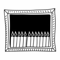 Flat Plain beige background with subtle embossed Hanukkah candles copy space concept as A plain beige background featuring subtle embossed Hanukkah candles leaving ample copy space Squre vector