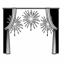Flat Plain White Sparkler Burst concept as A plain white background with a burst of sparkling sparklers celebrating the arrival of New Year 2026 The camera focuses on the clean de Squre vector