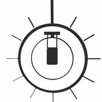 Floating sale clock with Cyber Monday countdown concept as A floating sale clock with a glowing countdown timer representing the urgency of Cyber Monday deals The clock floats mid Squre vector