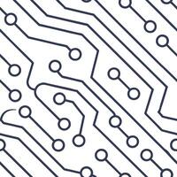 Form elegant white circuit web patterns with subtle metallic nodes merging futuristic detail on tile structure concept as Emphasize fluid electronic loops matching corporate color Squre vector