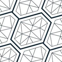 Fuse angled prism blocks add wireframe overlays preserve bright white fills yield futuristic 3D tile style for marketing campaigns concept as Merge angular prisms apply wireframe l Squre vector