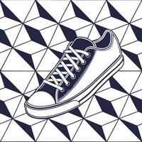 Futuristic seamless pattern featuring innovative techno geometrics and sharp angular details arranged in a tiled design with isolated whitebalance clarity concept as Innovative dig Squre Set 2 vector
