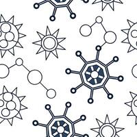 Generate futuristic seamless tile integrating cybernetic elements glowing neon nodes and structured white balance concept as Highlight smooth cyber visuals with sharp data flows bl Squre vector