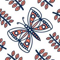 Generate modern ethnic seamless tile patterns based on local artwork incorporating bold colors and isolated white backgrounds for contemporary designs concept as Merge bold artisti Squre vector