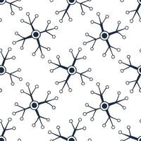 Generate repeating neural web patterns representing AI driven systems with sleek lines and clean white space enhancing futuristic brand identity concept as Use branching neural web Squre vector
