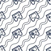 Generate seamless tile patterns using VR scene icons holographic wave lines and bold white emptiness forming an immersive digital environment concept as Scene icons depict VR conte Squre vector