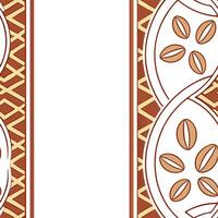 Generate seamless tile patterns with warm traditional colors accentuated with minimal graphic motifs and white space separation concept as Warm traditional colors paired with minim Squre vector