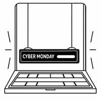 Glossy background of Cyber Monday product showcase with glowing tags concept as A glossy background featuring a futuristic product showcase with glowing Cyber Monday tags highlight Squre Set 2 vector