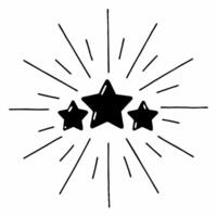 Glossy background of product review stars glowing for Cyber Monday concept as A glossy background filled with glowing product review stars symbolizing customer satisfaction during Squre vector