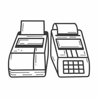 Glossy Background with Credit Card Terminals and Cash Registers concept as A glossy background showcasing credit card terminals and cash registers with soft reflections The design Squre vector