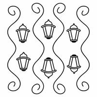 Glowing abstract digital art of Diwali lanterns floating amidst swirling lights symbolizing the gathering of family and friends concept as A vibrant digital artwork featuring glowi Squre Set 4 vector