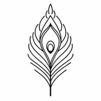 Glowing Diwali peacock feather with a diya isolated on a white background concept as A serene abstract featuring a glowing Diwali peacock feather paired with a diya isolated Squre vector