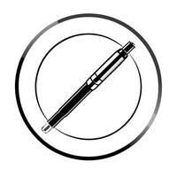 Holographic insulin pen and blue circle with copy space concept as A futuristic image featuring a holographic insulin pen and a blue circle both isolated on a white background The Squre Set 2 vector