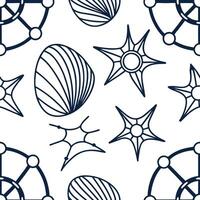 Innovative seamless tile layout combining futuristic digital designs and abstract grid patterns with pristine isolated whitebalance exuding modern elegance concept as Innovative di Squre vector